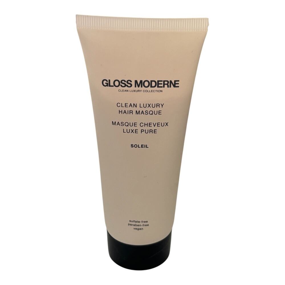 GLOSS MODERNE Clean Luxury Hair Masque Soleil 3.4 fl oz NEW SEALED